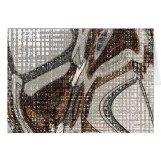 Abstracte grijze en bruine kunst