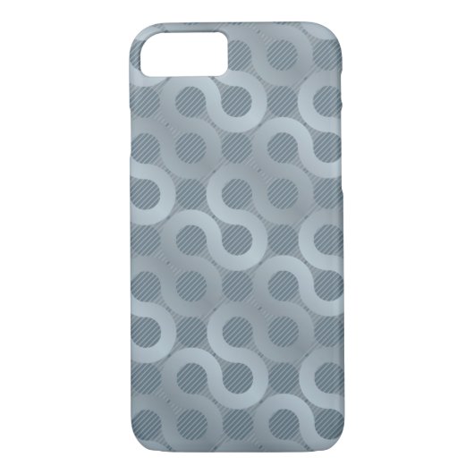 Abstracte grijze stroomachtergrond Case-Mate iPhone case (Achterkant)