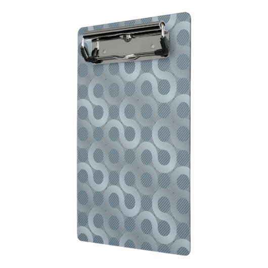 Abstracte grijze stroomachtergrond mini klembord (Angled2)