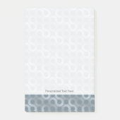 Abstracte grijze stroomachtergrond post-it® notes (Voorkant)