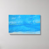 abstracte grijze verftextuur canvas afdruk (Voorkant)