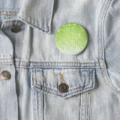 Abstracte groen en wit ronde button 5,7 cm (In situ)
