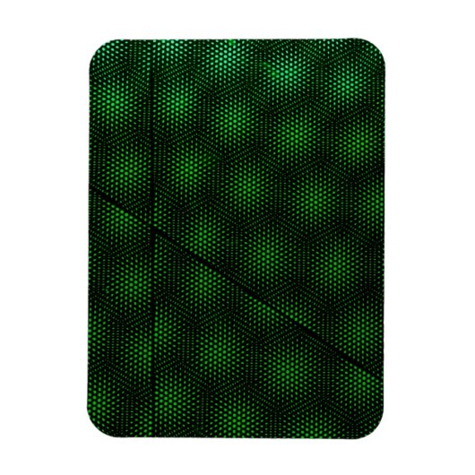 Abstracte groene achtergrond magneet (Verticaal)