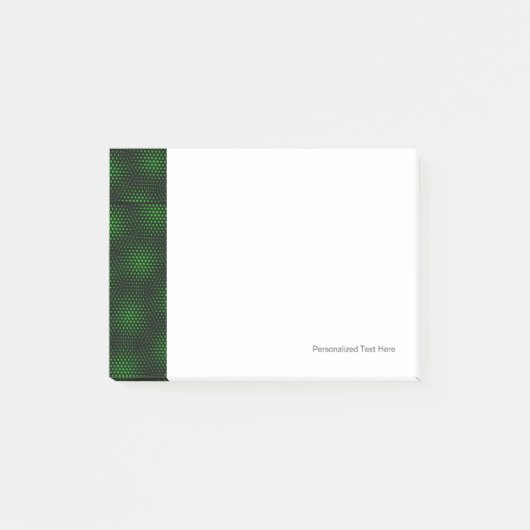 Abstracte groene achtergrond post-it® notes (Voorkant)