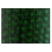 Abstracte groene achtergrond snijplank (Voorkant)