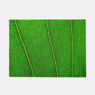 Abstracte groene bladtextuur deurmat