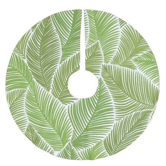 Abstracte groene bloemige, naadloze achtergrond. kerstboom rok (Voorkant)