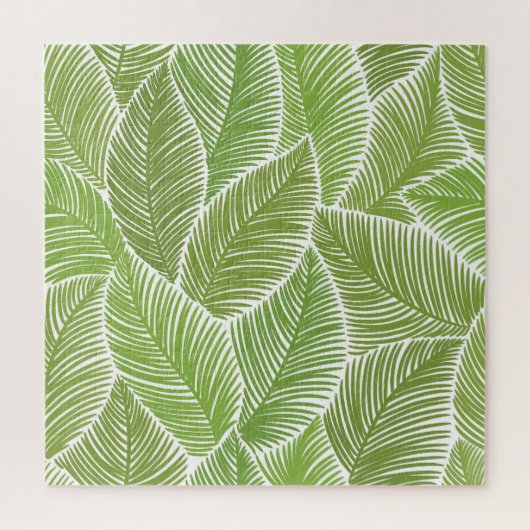 Abstracte groene bloemige, naadloze achtergrond. legpuzzel (Verticaal)