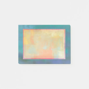 Abstracte Groene en Paarse Sereniteit Post-it® Notes