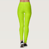 Abstracte groene Limoen Leggings (Achterkant)