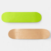 Abstracte Groene Limoen Skateboard (Horizontaal)