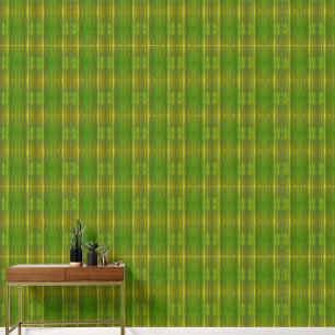 Abstracte groene stengelstrepen harmonie en voorsp behang