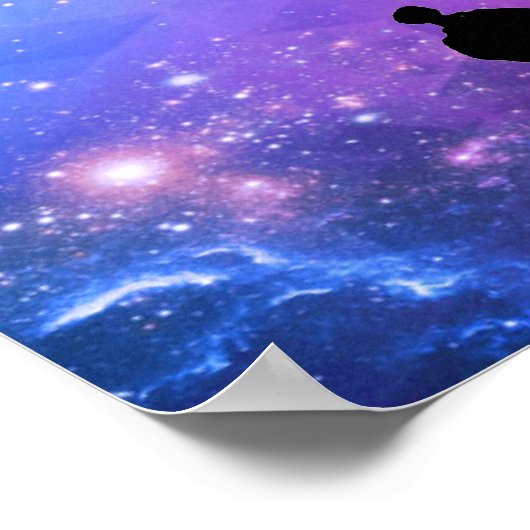 Abstracte gymnastiek poster (Hoek)