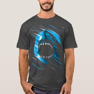 Abstracte haaienkleding Kinder T-shirt