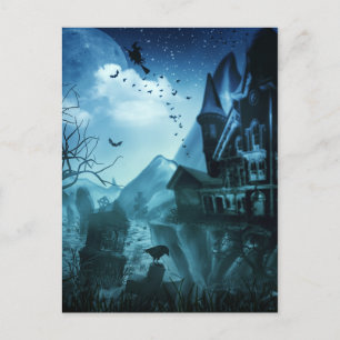 Abstracte Halloween-achtergronden Briefkaart
