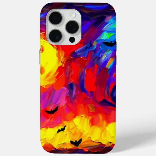 Abstracte Halloween nacht Case-Mate iPhone Case (Achterkant)