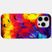 Abstracte Halloween nacht Case-Mate iPhone Case (Achterkant (horizontaal))