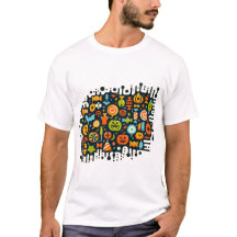 Abstracte Halloween Trick or treat