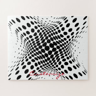 Abstracte halve-tooncirkels X Legpuzzel