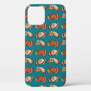 Abstracte handdruk:  impressiearts iPhone 12 hoesje