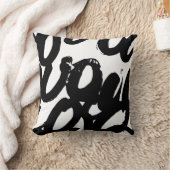 Abstracte handgetekende cirkels kussen (Deken)