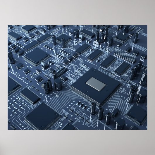 Abstracte hardware poster (Voorkant)