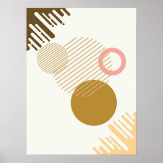 Abstracte harmonie poster