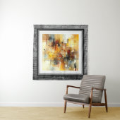 Abstracte Harmonie Wandkleed (In situ)