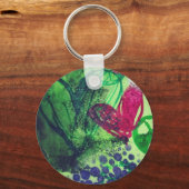 Abstracte harten sleutelhanger (Voorkant)