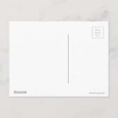 Abstracte hartslag briefkaart (Achterkant)