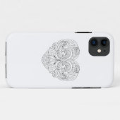 Abstracte hartslag Case-Mate iPhone case (Achterkant (horizontaal))