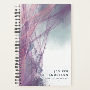 Abstracte hedendaagse moderne artistieke planner