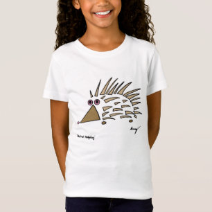 Abstracte Hedgel Girls Jersey T-Shirt
