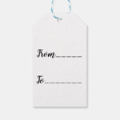 Abstracte heldere aquarel geschilderde label textu cadeaulabel (Achterkant)