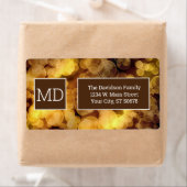 Abstracte helling etiket (Insitu)