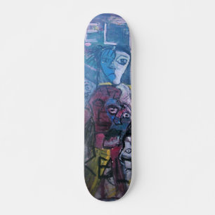 ABSTRACTE HELTER SKELTER SKATEBOARD