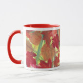 Abstracte Herfst herfstbladeren Mokken (Links)