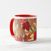 Abstracte Herfst herfstbladeren Mokken (Voorkant links)