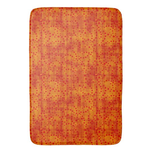 Abstracte herfst van de verbrande Sinaasappel & R Badmat (Voorkant Verticaal)