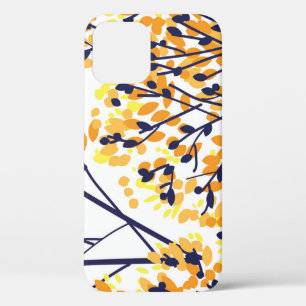 Abstracte herfstboom Modern Pattern iPhone 12 Hoesje
