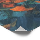 Abstracte herfstbries voor fijne kunst poster (Hoek)