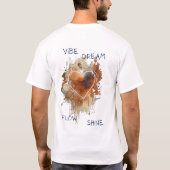 Abstracte herfstspatten t-shirt (Achterkant)