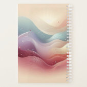 Abstracte heuvelplanner planner (Achterkant)