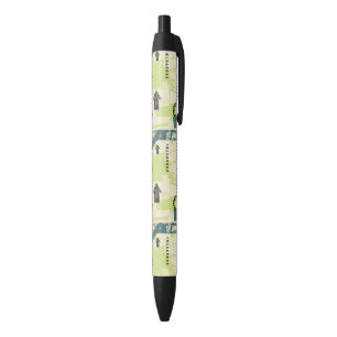 Abstracte hi-tech achtergrond zwarte inkt pen