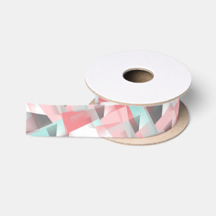 Abstracte Hip Moderne Geometrische Mozaïek Kunstpa Lint