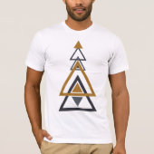 Abstracte Hipster T-shirt (Voorkant)