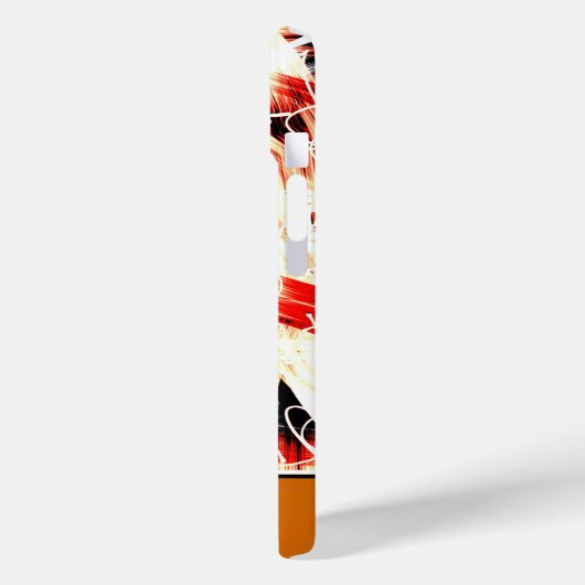 Abstracte Hoesje-Mate iPhone hoesje (Achterkant / Links)