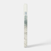 Abstracte hoogtepieken in het gebergte iPhone 15 hoesje (Linkerkant)