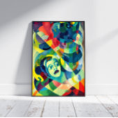 Abstracte hoop poster