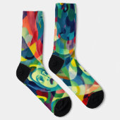 Abstracte Hope Socks Sokken (Rechts)